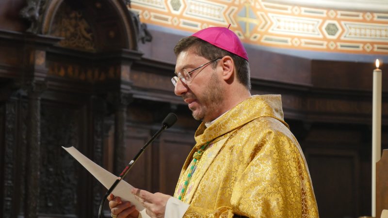 Il Vescovo di Gubbio, Luciano Paolucci Bedini